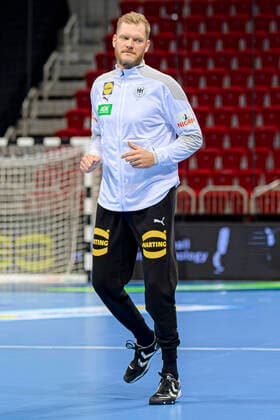 Düsseldorf, Germany 05 November 2020 Men EHF EM 2022 Qualification, Group 2, Germany vs. Bosnia Herzegovina Johannes Bitter Germany TVB Stuttgart Düsseldorf ISS Dome Nordrhein Westfalen Germany