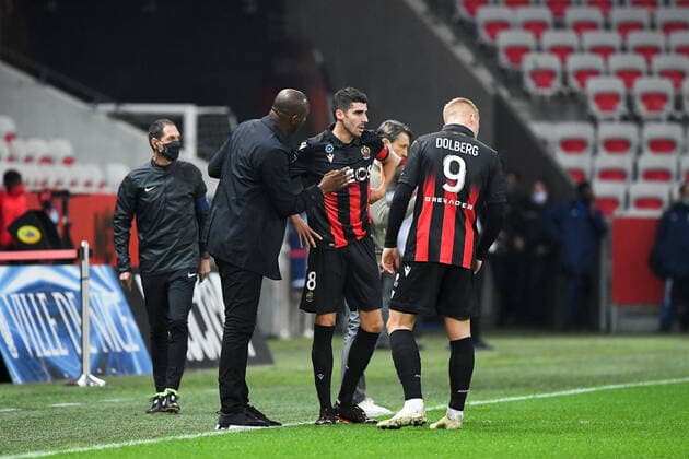 FAIR PLAY - 08 PIERRE LEES MELOU (NICE) FOOTBALL : Nice vs Monaco - Ligue 1 Uber Eats - 08 11 2020 FEP Panoramic 