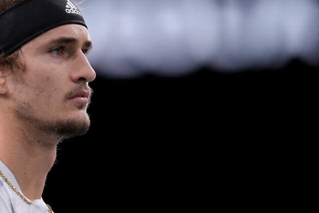 Alexander Zverev (Ger) TENNIS : Rolex Paris Masters - Finale - 08 11 2020 JBAutissier Panoramic 
