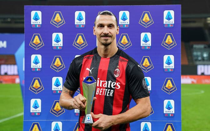 Bilder des Jahres 2020, Sport 11 November Sport Themen der Woche KW45 Sport Bilder des Tages Photo LaPresse - Spada November 08 , 2020 Milan ( Italy ) Soccer A.C. Milan- Season 2020-2021 - Serie A Milan vs Hellas Verona In the pic: Zlatan Ibrahimovic  Copyright: xSpada LaPressex