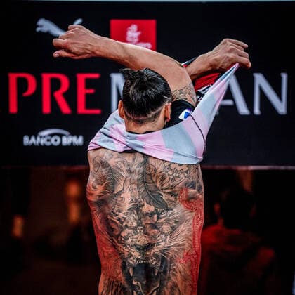Bilder des Jahres 2020, Sport 11 November Sport Themen der Woche KW45 Photo LaPresse - Spada November 08 , 2020 Milan ( Italy ) Soccer A.C. Milan- Season 2020-2021 - Serie A Milan vs Hellas Verona In the pic: Zlatan Ibrahimovic  Copyright: xSpada LaPressex