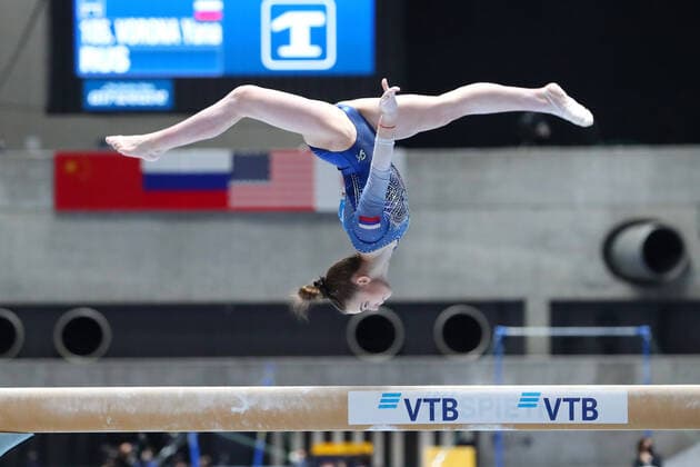 Bilder des Jahres 2020, Sport 11 November Sport Themen der Woche KW45 Yana Vorona (Team Friendship), NOVEMBER 8, 2020 - Artistic Gymnastics : 2020 Friendship and Solidarity Competition Women s Balance Beam at 1st Yoyogi Gymnasium, Tokyo, Japan. Noxthirdxpartyxsales  (147901414)