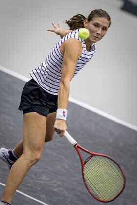 TENNIS - WTA, Tennis Damen Upper Austria Ladies Linz LINZ,AUSTRIA,09.NOV.20 - TENNIS - WTA Tour, Upper Austria Ladies Linz. Image shows Varvara Gracheva (RUS). GEPAxpictures xManfredxBinder