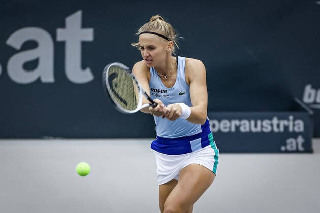 TENNIS - WTA, Tennis Damen Upper Austria Ladies Linz LINZ,AUSTRIA,10.NOV.20 - TENNIS - WTA Tour, Upper Austria Ladies Linz. Image shows Jil Teichmann (SUI). GEPAxpictures xManfredxBinder
