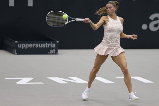 Camila Giorgi, ITA, during 2020 Upper Austria Ladies in Linz AUT, 10 11 2020