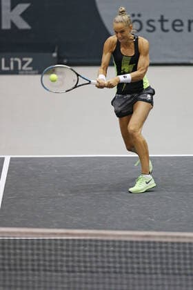 Arantxa Rus, NED, during 2020 Upper Austria Ladies in Linz AUT, 10 11 2020