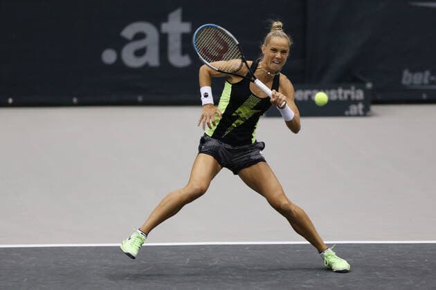 Arantxa Rus, NED, during 2020 Upper Austria Ladies in Linz AUT, 10 11 2020
