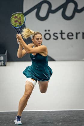 TENNIS - WTA, Tennis Damen Upper Austria Ladies Linz LINZ,AUSTRIA,10.NOV.20 - TENNIS - WTA Tour, Upper Austria Ladies Linz. Image shows Marta Kostyuk (UKR). GEPAxpictures xManfredxBinder