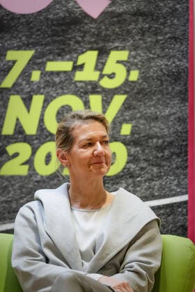 TENNIS - WTA, Tennis Damen Upper Austria Ladies Linz LINZ,AUSTRIA,11.NOV.20 - TENNIS - WTA Tour, Upper Austria Ladies Linz. Image shows Sandra Reichl (Upper Austria Ladies). GEPAxpictures xManfredxBinder