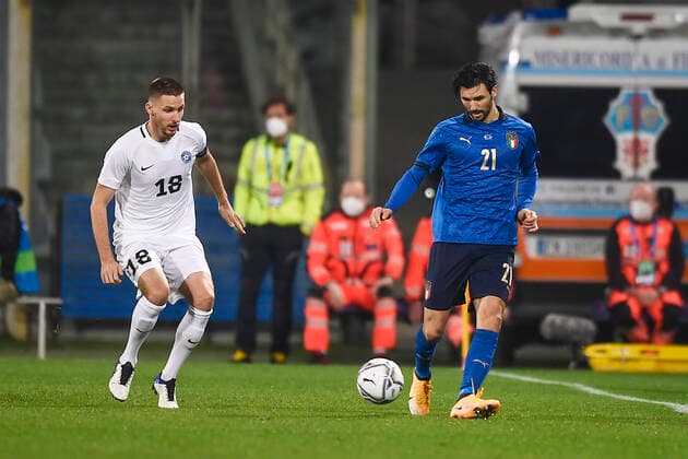 Photo LaPresse - Fabio Ferrari November 11, 2020 Firenze, Italy soccer Italy vs Estonia - Friendly match - & x2018;Artemio Franchi Stadium. In the pic:Roberto Soriano (Italy)  Copyright: xFabioxFerrari LaPressex