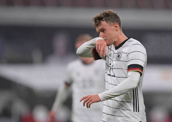 11 11 2020, Football Friendly Matches 2020 21, International, Germany Czech Republic, at the Red Bull Arena Leipzig Luca Waldschmidt Germany DFL and DFB regulations prohibit any use of photographs as image sequences and or quasi video