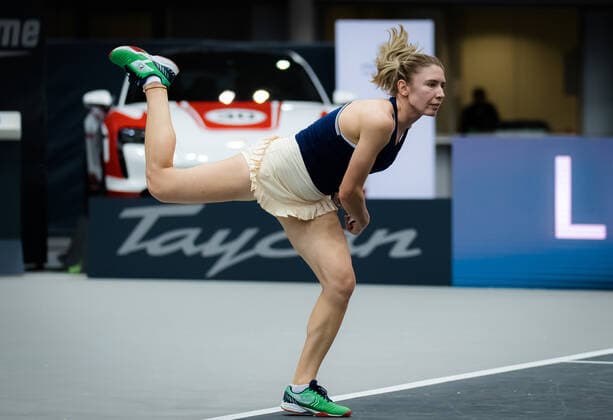 November 11, 2020, Linz, AUSTRIA: Ekaterina Alexandrova of Russia in action during her second-round match at the 2020 Upper Austria Ladies Linz WTA, Tennis Damen International tennis tournament against Vera Gracheva of Russia Linz AUSTRIA - ZUMAa181 20201111_zaa_a181_229 Copyright: xRobxPrangex