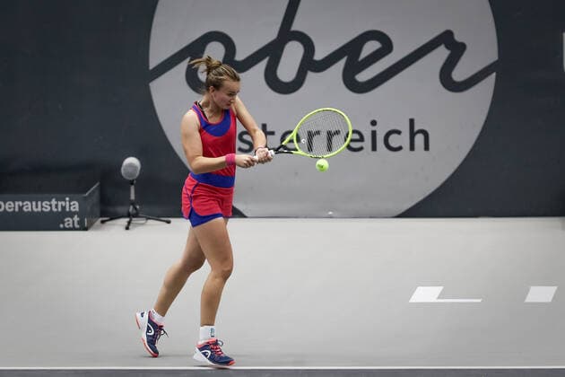TENNIS - WTA, Tennis Damen Upper Austria Ladies Linz LINZ,AUSTRIA,13.NOV.20 - TENNIS - WTA Tour, Upper Austria Ladies Linz. Image shows Barbora Krejcikova (CZE). GEPAxpictures xManfredxBinder