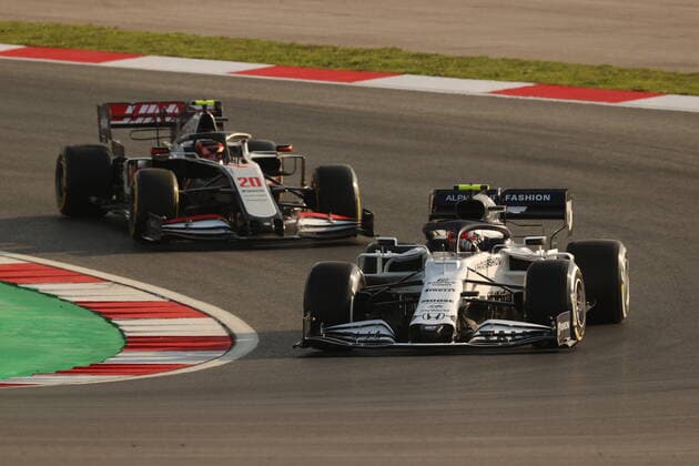 Motorsports FIA Formula One World Championship 2020, Grand Prix of Turkey, 10 Pierre Gasly FRA, Scuderia AlphaTauri Honda , 20 Kevin Magnussen DEN, Haas F1 Team , Istanbul Turkey