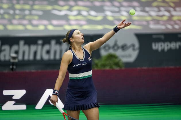 TENNIS - WTA, Tennis Damen Upper Austria Ladies Linz LINZ,AUSTRIA,13.NOV.20 - TENNIS - WTA Tour, Upper Austria Ladies Linz. Image shows Nadia Podoroska (ARG). GEPAxpictures xManfredxBinder