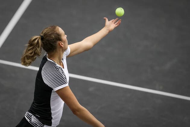 TENNIS - WTA, Tennis Damen Upper Austria Ladies Linz LINZ,AUSTRIA,13.NOV.20 - TENNIS - WTA Tour, Upper Austria Ladies Linz. Image shows Elise Mertens (BEL). GEPAxpictures xManfredxBinder
