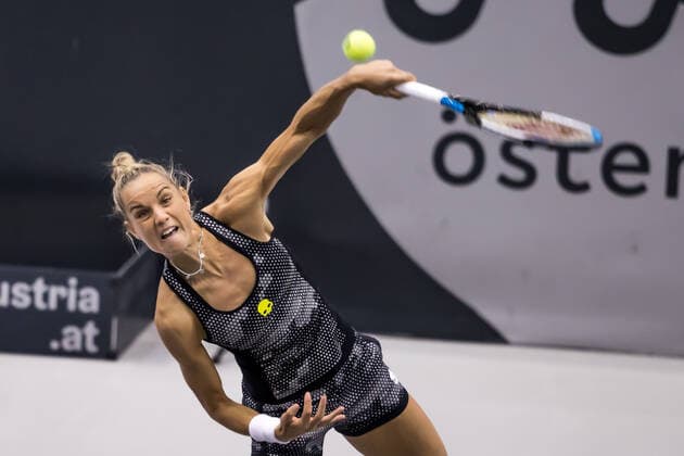 TENNIS - WTA, Tennis Damen Upper Austria Ladies Linz LINZ,AUSTRIA,14.NOV.20 - TENNIS - WTA Tour, Upper Austria Ladies Linz. Image shows Arantxa Rus (NED). GEPAxpictures xManfredxBinder