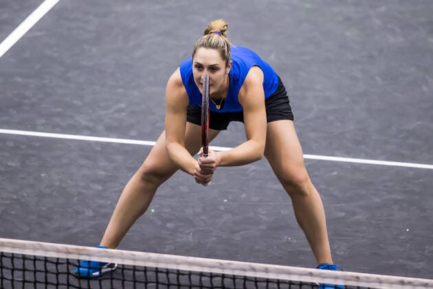 TENNIS - WTA, Tennis Damen Upper Austria Ladies Linz LINZ,AUSTRIA,14.NOV.20 - TENNIS - WTA Tour, Upper Austria Ladies Linz. Image shows Gabriela Dabrowski (CAN). GEPAxpictures xManfredxBinder