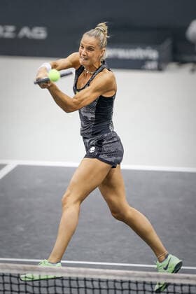 TENNIS - WTA, Tennis Damen Upper Austria Ladies Linz LINZ,AUSTRIA,15.NOV.20 - TENNIS - WTA Tour, Upper Austria Ladies Linz, final. Image shows Arantxa Rus (NED). GEPAxpictures xManfredxBinder