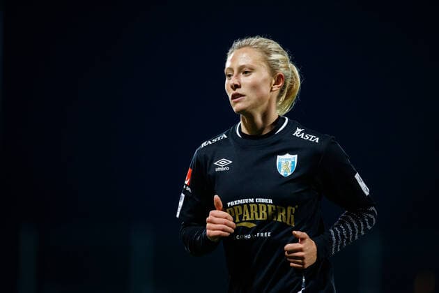201115 Gothenburgs Rebecka Blomqvist during the football match in the Damallsvenskan between Kopparbergs Gothenburg and Vittsjö on 15 November 2020 in Gothenburg,  Copyright: MICHAELxERICHSEN BB201115MI042