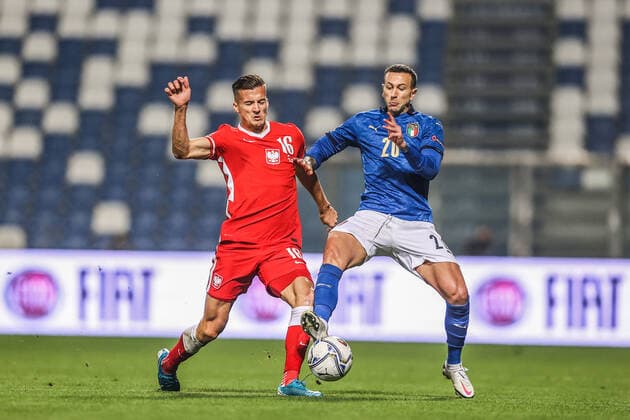 15.11.2020 REGIO EMILA, WLOCHY (REGIO EMILIA, ITALY) STADION CITTA DEL TRICOLORE PILKA NOZNA (FOOTBALL) LIGA NARODOW UEFA ( UEFA NATIONAL LEAGUE ) MECZ WLOCHY - POLSKA ( GAME ITALY - POLAND ) NZ ARKADIUSZ RECA FOTO LUKASZ GROCHALA CYFRASPORT NEWSPIX.PL --- Newspix.pl  20201115CSLG0053
