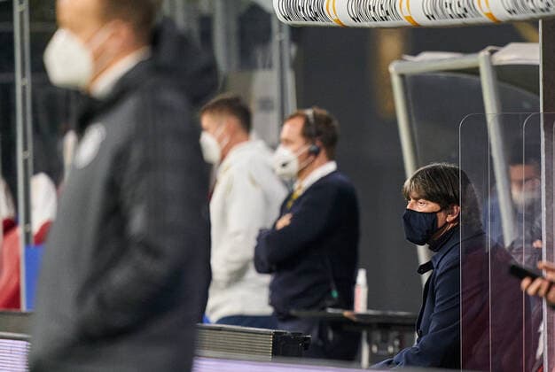 DFB headcoach Joachim Jogi LOEW, LÖW, in the match GERMANY - UKRAINE 3-1 UEFA Nations League, German Football Nationalteam, DFB , Season 2020 2021 in Leipzig, Germany, November 14, 2020