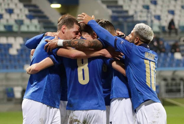UEFA Nations League Italy vs Poland UEFA Nations League Italy vs Poland on November 15, 2020 in Reggio nell???Emilia, Italy.