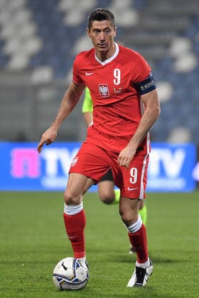 Robert Lewandowski of Poland in action during the Uefa Nation League Group Stage A1 football match between Italy and Poland at Citta del Tricolore Stadium in Reggio Emilia (Italy), November, 15, 2020. Photo Andrea Staccioli Insidefoto andreaxstaccioli