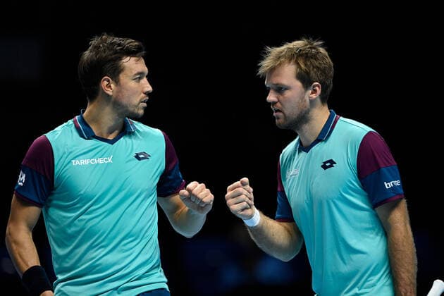 2020 ATP Finals , London Kevin Krawietz , Germany and Andreas Mies , Germany