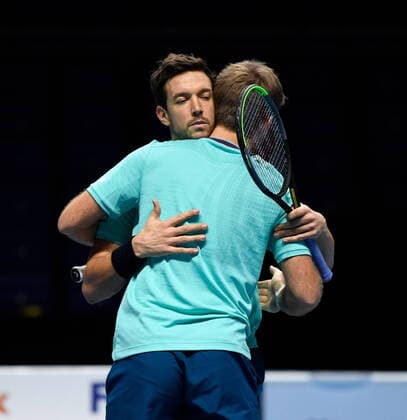 2020 ATP Finals , London Kevin Krawietz , Germany and Andreas Mies , Germany