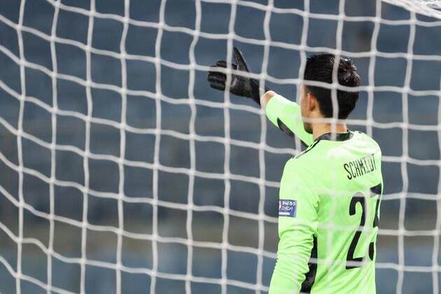 SOCCER - JPN vs MEX, test match GRAZ,AUSTRIA,17.NOV.20 - SOCCER - international match, Länderspiel, Nationalmannschaft Japan vs Mexico, test match. Image shows Daniel Schmidt (JPN). GEPAxpictures xChristianxWalgram