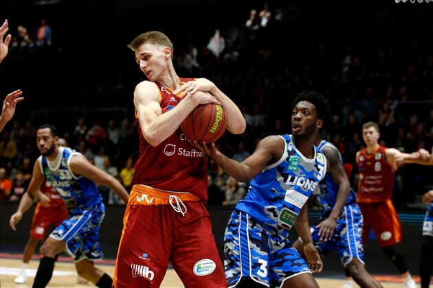 2 Bundesliga Men Pro A Messe Chemnitz, 14 12 2019, 2 Basketball Bundesliga, Pro A, Chemnitz Niners PS Karlsruhe Lions, Jonas Richter