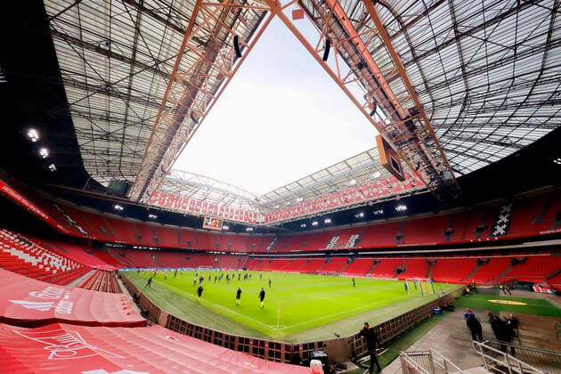 AMSTERDAM, 22-11-2020, JohanCruyff Arena , season 2020 2021 , Dutch Eredivisie Football between Ajax and Heracles. Stadium overview Ajax - Heracles  Copyright: StanleyxGontha