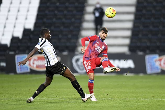 12 LUCAS TOLENTINO COELHO DE LIMA PAQUETA (OL) FOOTBALL : Angers vs Lyon - Ligue 1 Uber Eats - 22 11 2020 FEP Panoramic 