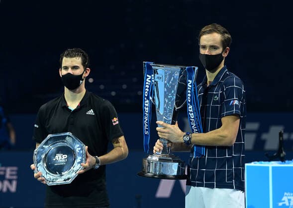 2020 ATP Finals , London Daniil Medvedev , Russia