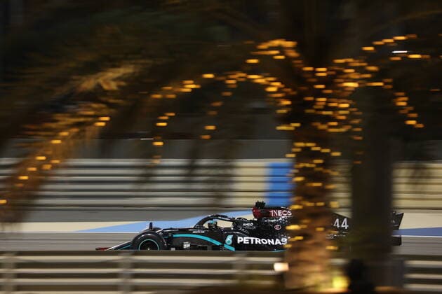 Motorsports FIA Formula One World Championship 2020, Grand Prix of Bahrain, 44 Lewis Hamilton GBR, Mercedes AMG Petronas Formula One Team , Sakhir Bahrain
