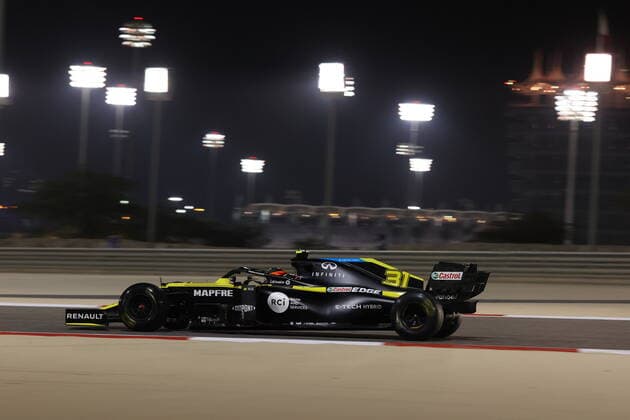 Motorsports FIA Formula One World Championship 2020, Grand Prix of Bahrain, 31 Esteban Ocon FRA, Renault DP World F1 Team , Sakhir Bahrain