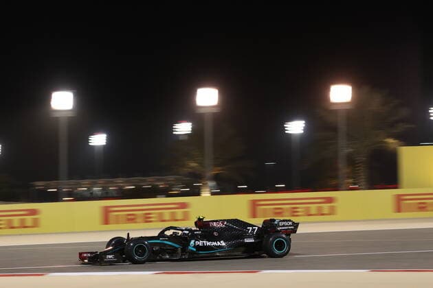 Motorsports FIA Formula One World Championship 2020, Grand Prix of Bahrain, 77 Valtteri Bottas FIN, Mercedes AMG Petronas Formula One Team , Sakhir Bahrain