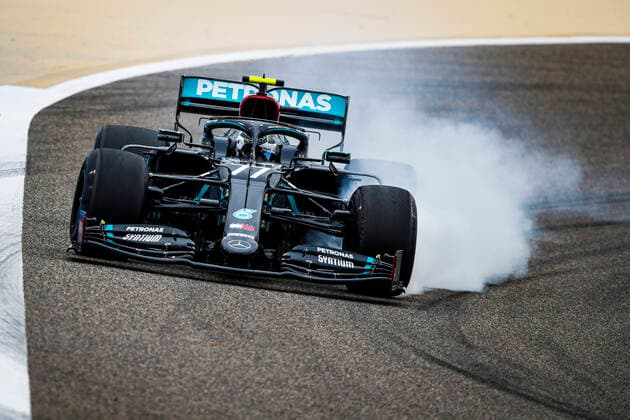 Motorsports FIA Formula One World Championship 2020, Grand Prix of Bahrain, 77 Valtteri Bottas FIN, Mercedes AMG Petronas Formula One Team , Sakhir Bahrain