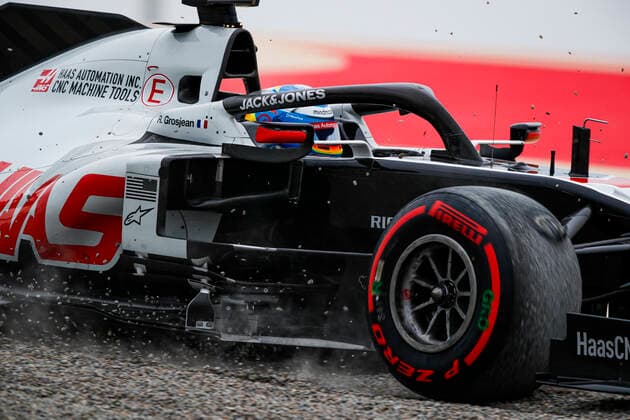Motorsports FIA Formula One World Championship 2020, Grand Prix of Bahrain, 8 Romain Grosjean FRA, Haas F1 Team , Sakhir Bahrain
