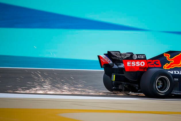 Motorsports FIA Formula One World Championship 2020, Grand Prix of Bahrain, 23 Alexander Albon THA, Aston Martin Red Bull Racing , Sakhir Bahrain