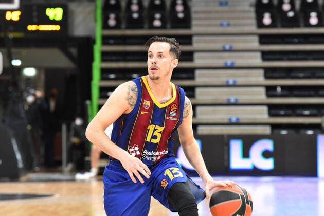 Thomas Heurtel (barcelone) BASKETBALL : LDLC ASVEL vs FC Barcelone - Euroleague - 27 11 2020 FredericChambert Panoramic 
