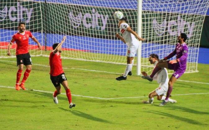 November 28, 2020, Cairo City, Egypt, Palestinian Territory: African Champions League Final - Zamalek v Al Ahly - Cairo International Stadium, Cairo, Egypt - November 27, 2020 Cairo City Palestinian Territory - ZUMAap3_ 0107167815st Copyright: xYoussefxBaaloushax