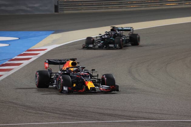 Motorsports FIA Formula One World Championship 2020, Grand Prix of Bahrain, 33 Max Verstappen NLD, Aston Martin Red Bull Racing , Sakhir Bahrain