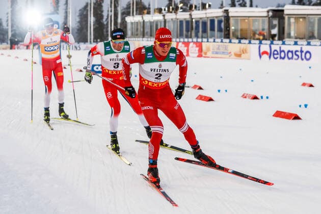 Bilder des Jahres 2020, Sport 11 November Sport Themen der Woche KW48 Sport Bilder des Tages 201129 Johannes Hosflot Klaebo of Norway, Emil Iversen of Norway and Alexander Bolshunov of Russia during the men s Cross Country Skiing 15 km during the FIS Cross-Country World Cup on November 29, 2020 in Ruka. Photo: Tomi Hänninen BILDBYRAN COP 211 XX0010 skidor cross-country skiing fis world cup ruka men s 15 km bbeng *** 201129 Johannes Hosflot Klaebo of Norway, Emil Iversen of Norway and Alexander Bolshunov of Russia during the men s Cross Country Skiing 15 km during the FIS Cross Country World Cup on November 29, 2020 in Ruka Photo Tomi Hänninen BILDBYRAN COP 211 XX0010 skidor cross country skiing fis world cup ruka men s 15 km bbeng,  Copyright: TOMIxHÄNNINEN BB201129BB220