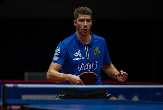 Patrick Franziska Saarbrücken Borussia Düsseldorf 1 FC Saarbrücken TT 29 11 2020, Table Tennis 1 Bundesliga, Men, Season 2020 21 Photo Moritz Müller Only for Editorial use