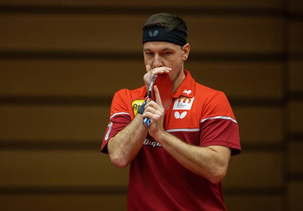 Timo Boll Düsseldorf Borussia Düsseldorf 1 FC Saarbrücken TT 29 11 2020, Table Tennis 1 Bundesliga, Men, Season 2020 21 Photo Moritz Müller Only for Editorial use
