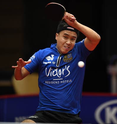 Table tennis Bundesliga Borussia Düsseldorf 1 FC Saarbrücken TT 29 11 2020 Shang KUN FCS campaign HM