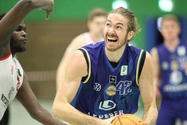 Basketball, ProB BARMER 2 Basketball Bundesliga, catch-up game from 2 matchday, ETV Hamburg EN Baskets Schwelm 59 81 , DANIEL MAYR Schwelm Wandsbek Hamburg
