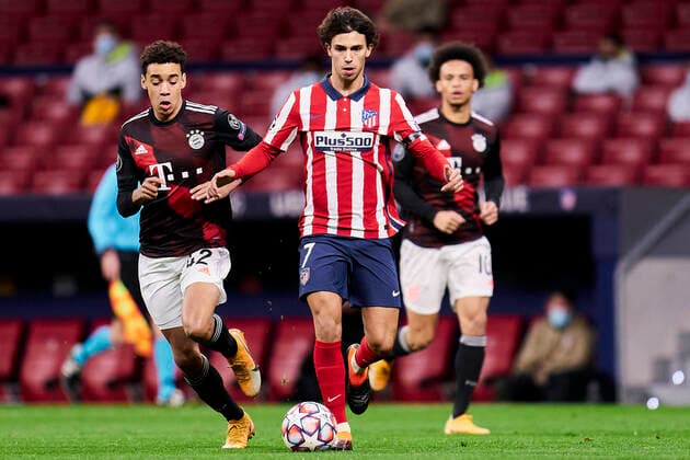 December 1, 2020, Madrid, Madrid, Spain: Joao Felix of Atletico de Madrid during UEFA Champions League Group A stage match between Atletico de Madrid and Bayern Munich at Wanda Metropolitano Stadium in Madrid, Spain. December 01, 2020. Madrid Spain - ZUMAp177 20201201_znp_p177_005 Copyright: xAngelxPerezx